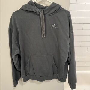 ALO Yoga Women's Dark Gray Hoodie